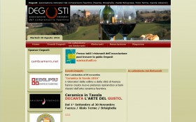 La home page